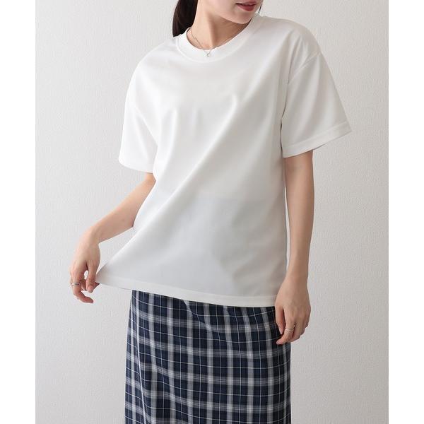 tシャツ 半袖 クルーネック ベーシック ドロップショルダー 半袖  Tシャツ レディース