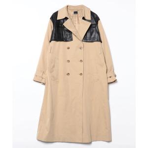 「LEANN MOMENT」 トレンチコート MEDIUM ベージュ レディース