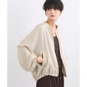 ブルゾン アウター BARNYARDSTORM / ポプリンZIPブルゾン「JAPAN FABRIC」ハンドウォッシャブル レディース