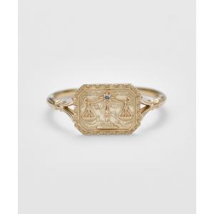 agete（アガット） 指輪 リング 「蟹座」K5ダイヤモンドリング