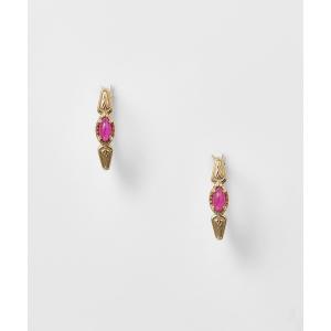 アガット　K10ガーネットチャーム＆K10ピアスセット K10ガーネットピアスチャーム｜ピアスチャーム｜アガット 公式