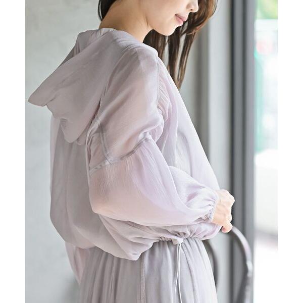 ブルゾン アウター ラメシアーフロントＺＩＰブルゾン レディース