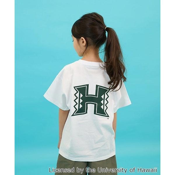 tシャツ 「SKIT0LY」「接触冷感」ハイクールコットン・ハワイ大学半袖Tシャツ キッズ 子供服 ...