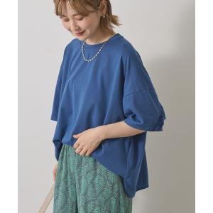tシャツ 半袖 バックフリルラウンドカットプルオ...の商品画像