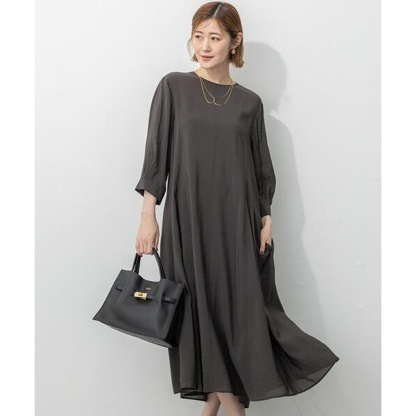 ワンピース シアースパンオーガンジー ワンピース