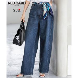 ジーンズ デニム デニムパンツ 「見上愛さん着用/RED CARD TOKYO×23区」カーヴィー デニム パンツ レディース