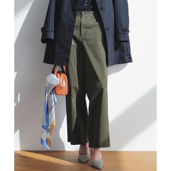 チノパン ストレッチギャバ チノ パンツ レディース