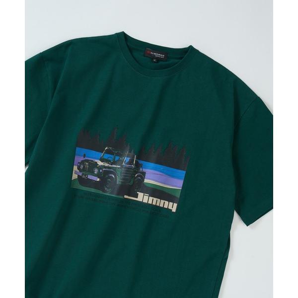 tシャツ 「CONTACT」ジムニー8フロントロゴTシャツ046040 メンズ