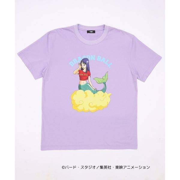 tシャツ 「TMT×ドラゴンボール」  コットンTシャツ（人魚） メンズ