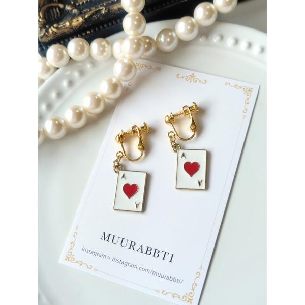 イヤリング 「MUURABBTI」トランプイヤリング(MA) レディース