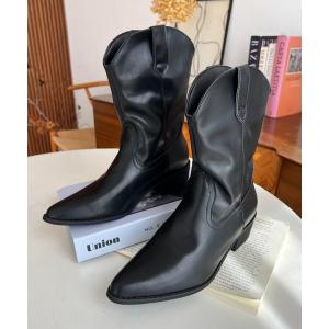 Chico（チコ） ブーツ ショート丈ウエスタンブーツ レディース