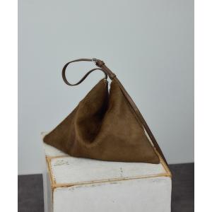 ショルダーバッグ バッグ 「W S（ドゥーブル）」へアリーカウレザーバッグ / ハンドバッグ レディース