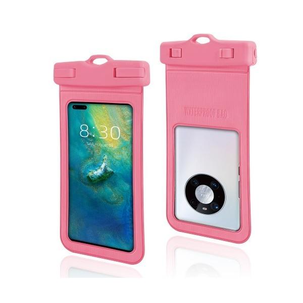 6色展開　スマートフォン用の防水ケース