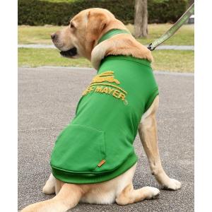 犬 服 「犬服・大型犬サイズ・乾きやすい」DOG裏起毛クルー(サガラロゴ)