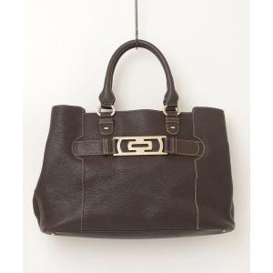 「BVLGARI」 トートバッグ - ブラウン レディース