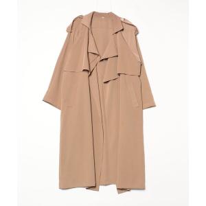 「AMOUR BOX」 トレンチコート MEDIUM ベージュ レディース
