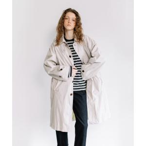 「WCJ」 ステンカラーコート FREE ホワイト レディース