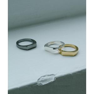 指輪 リング Signet Square Ring レディース