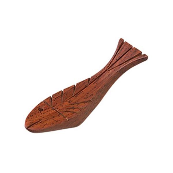 カトラリー 天然木の箸置き 魚