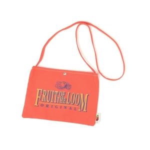ショルダーバッグ バッグ 「daily CLIP」FRUIT OF THE LOOM コットンショルダーBAG レディース