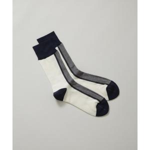 靴下 CHICSTOCKS/CENTER LINE メンズ