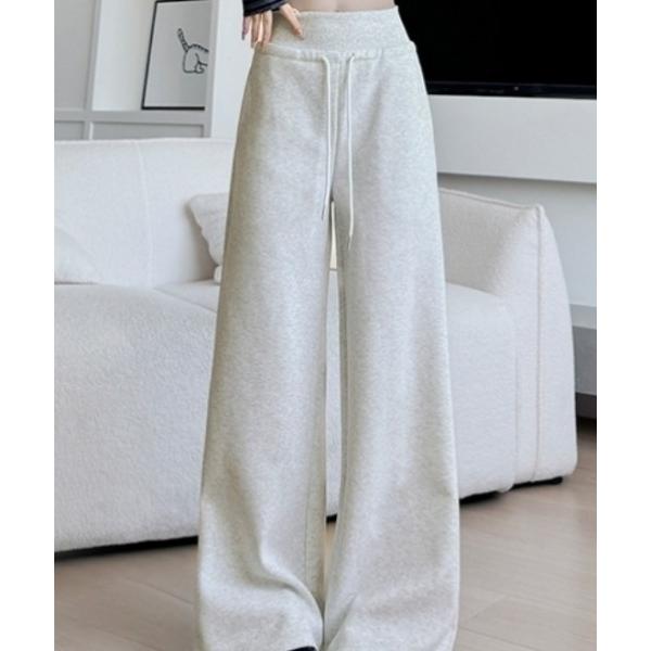 ワイドパンツ スウェットパンツ ジャージ カラースウェットパンツ レディース