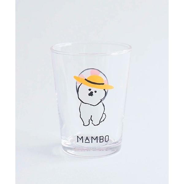 タンブラー MAMBO SUMMER GLASS /  麦わら帽子