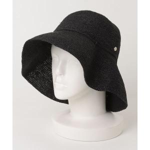 「Helen Kaminski」 ビジューストローハット - ブラック レディース