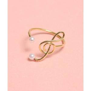 X-girl（エックスガール） 指輪 リング XG EMBLEM RHINESTONE RING