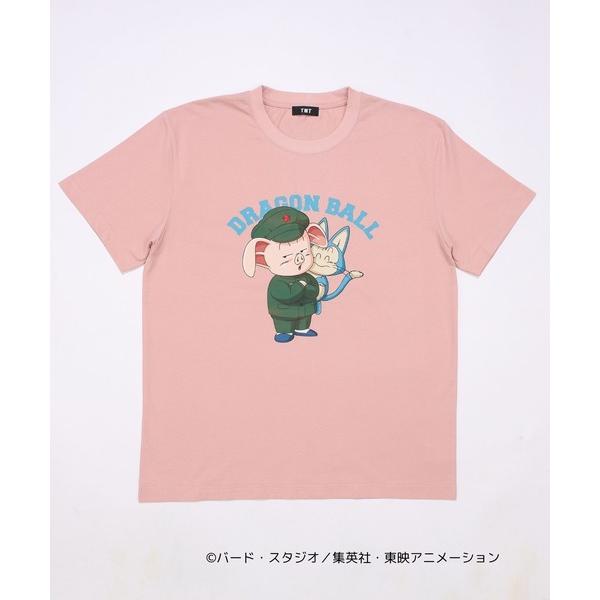 tシャツ 「TMT×ドラゴンボール」  コットンTシャツ（ウーロン＆プーアル） メンズ