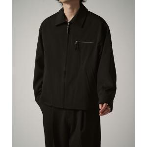 ブルゾン アウター ダブルクロスジップブルゾン メンズ