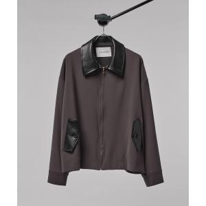 ジャケット・アウター CULLNI Dot Button Collarless ShirtJacket Double Cloth Collarless Dot Button Jacket（ブルゾン