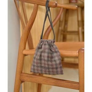 ハンドバッグ 「Hoaw.×Sampoコラボアイテム」 巾着