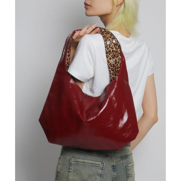 トートバッグ 「 IMARI / イマリ 」 レオパード ライニング トートバッグ # レディース