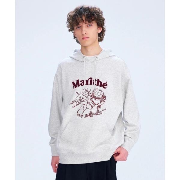 パーカー BOUCLE EMBROIDERY GRAPHIC HOODIE レディース メンズ