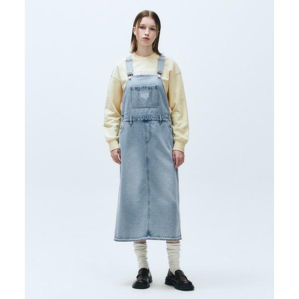 サロペット オーバーオール W DENIM OVERALL SKIRT レディース