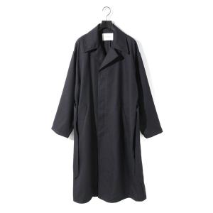 コート ジャケット MIDIUMISOLID Men’s ウールサージロングコート メンズ