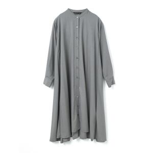 mizuiroind（ミズイロインド） ワンピース ハーフスリーブフレアシャツ