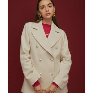 「PINKY&DIANNE」 ピーコート 36 ホワイト系その他2 レディース