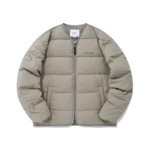 「COVERNAT」 ダウンジャケット MEDIUM ベージュ メンズ