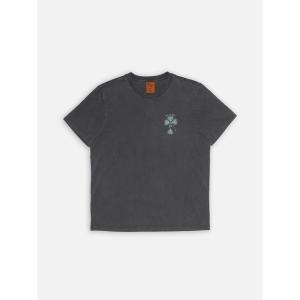 tシャツ Nudie Jeans/ヌーディージーンズ Roy Lost Leaf T-Shirt / プリントTシャツ / Antracite メンズ