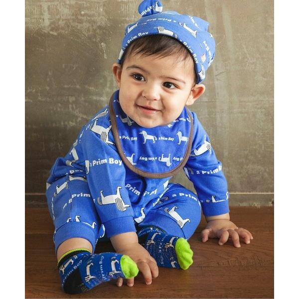 ベビー服 ロンパース 総柄ロンパス マイファーストブリーズ