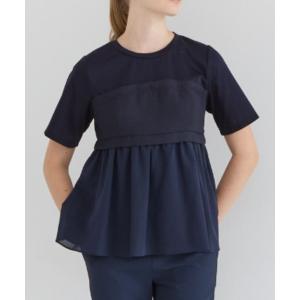 tシャツ 半袖 「SONO/ソーノ」ビスチェライクバブルJQプルオーバー レディース