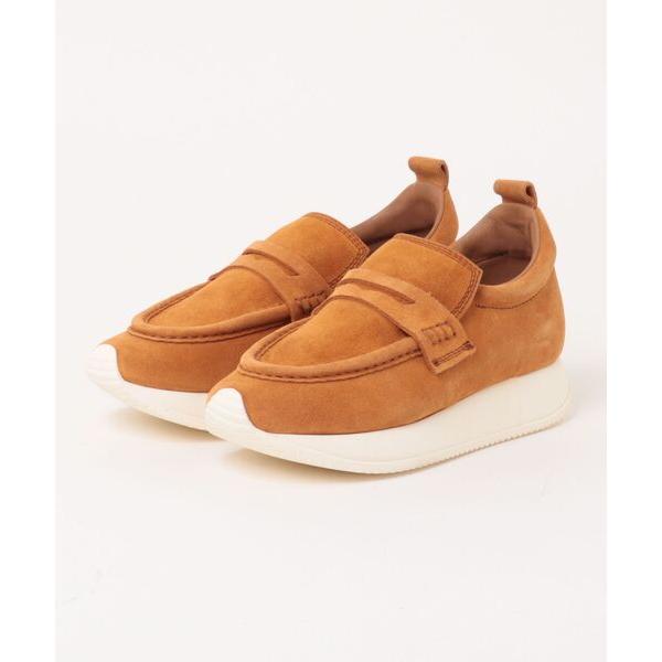 スニーカー SUS サス コインローファーフラットフォームスニーカー レディース