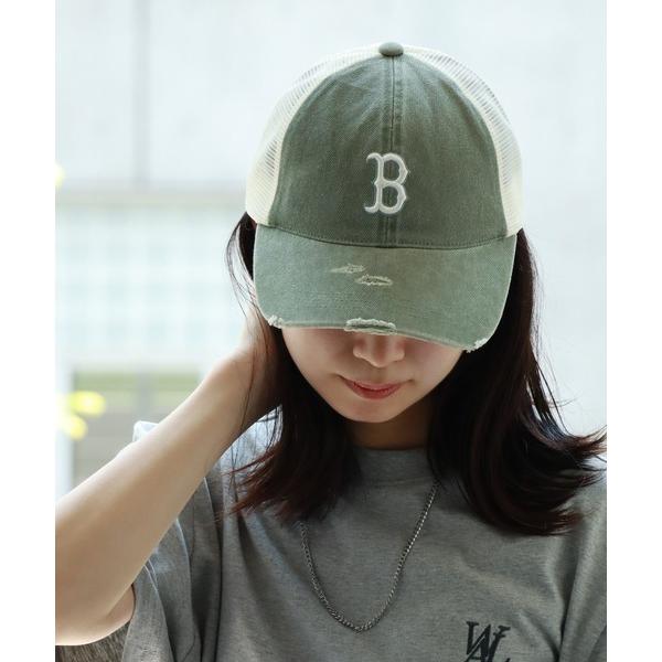 ドジャース メッシュキャップ キャップ 帽子 メンズ 「MLB KOREA/エムエルビーコリア」Ba...