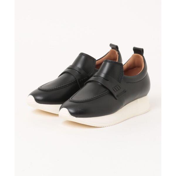 スニーカー SUS サス コインローファーフラットフォームスニーカー レディース