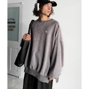 ビッグシルエットトレーナー（長袖）