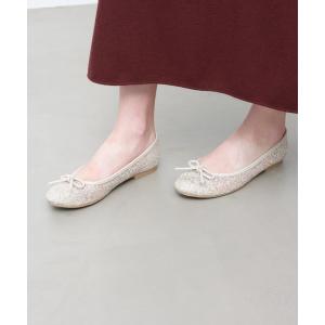 バレエシューズ パンプス ラウンドトゥチュールバレエ(B1612A)