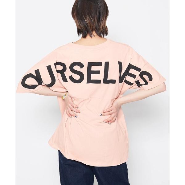 tシャツ 「spiritoso」バックロゴドルマンTシャツ レディース