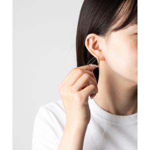 TOM WOOD（トムウッド） ピアス TOM WOOD Frame Hoops Satin Small